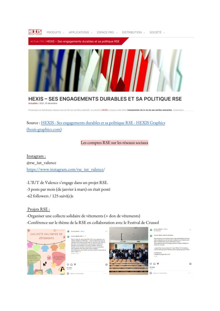 Veille RSE