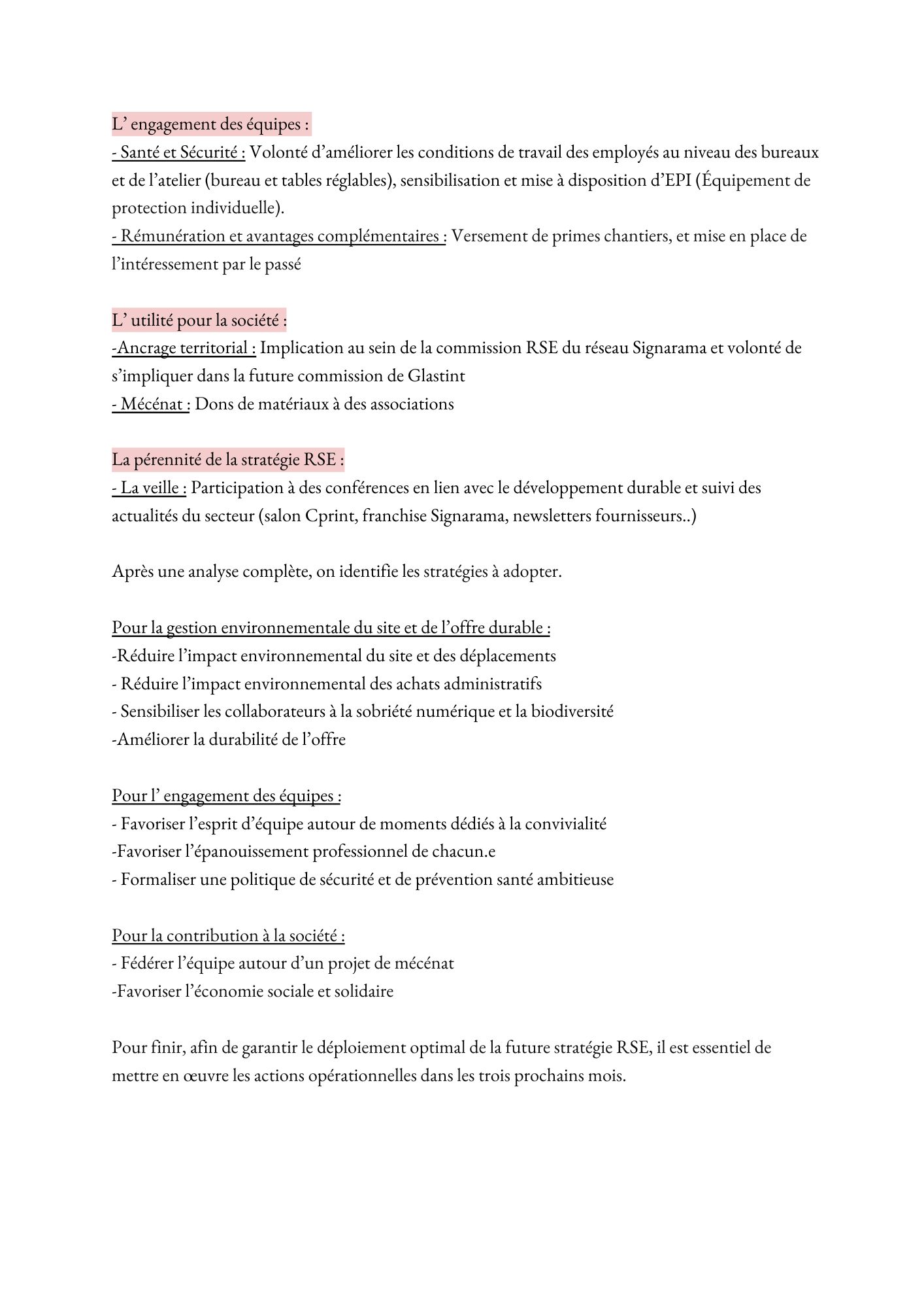 Veille RSE