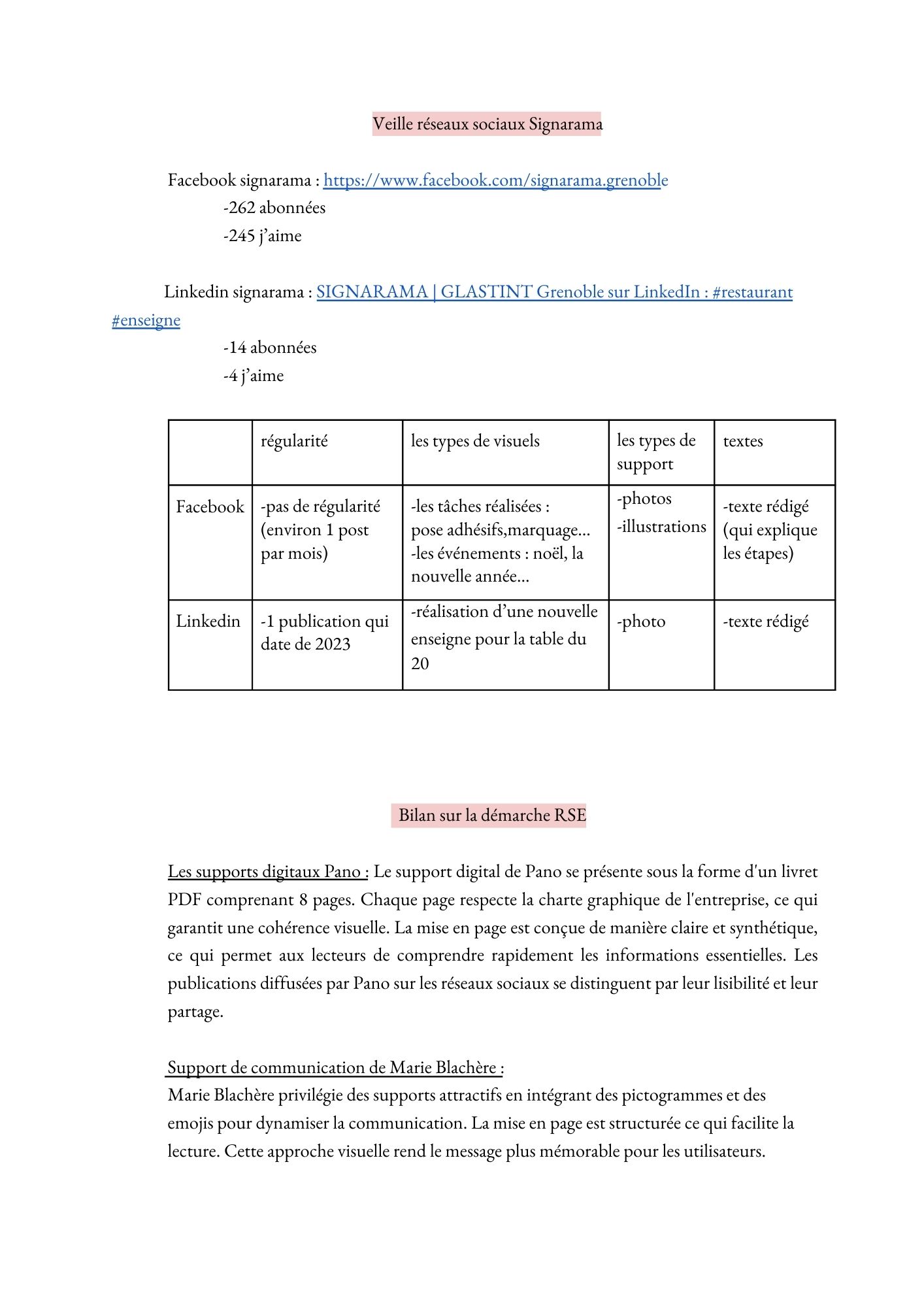 Veille RSE