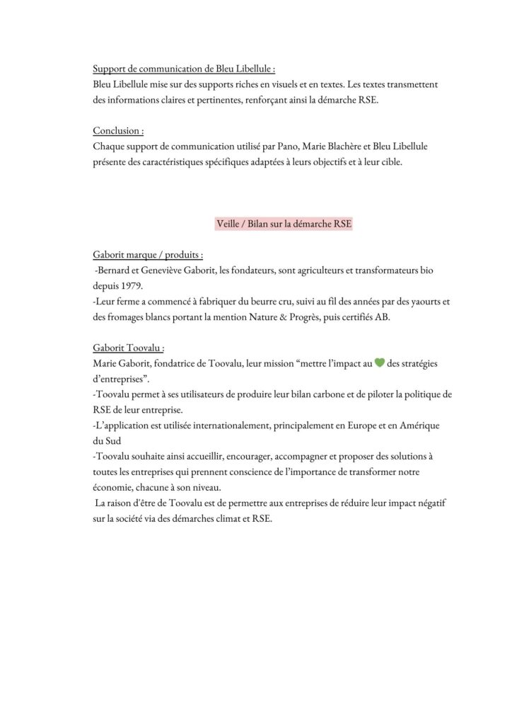 Veille RSE