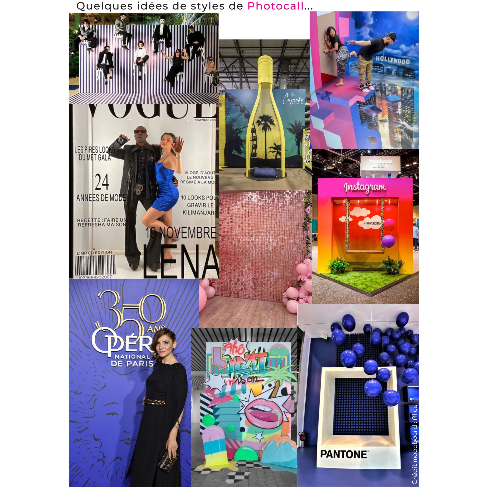 Moodboard Photocall