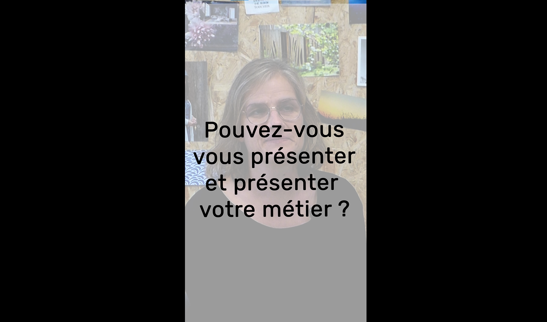 Interview professionnelle